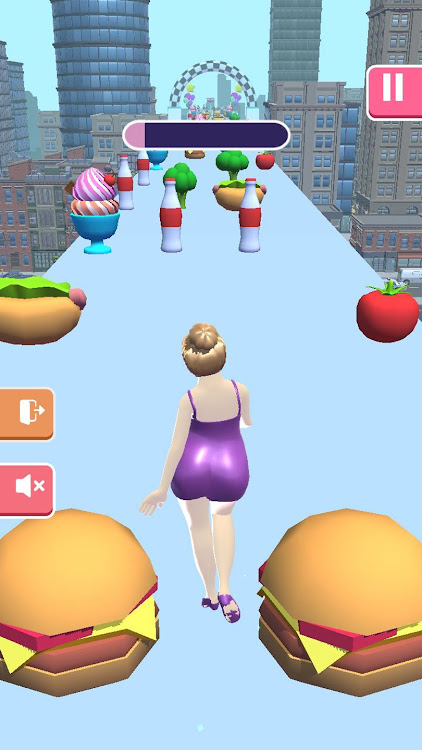 #7. Body Race 3D: Fat 2 Fit Run (Android) By: Dream Game Publishing