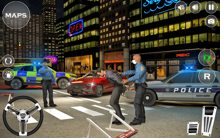 #5. Police Game Simulator: Cop Car (Android) By: FreeStyle Games