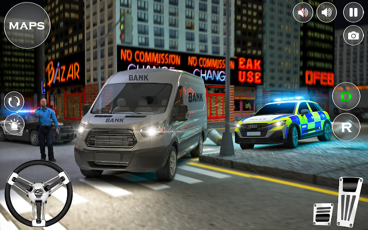 #8. Police Game Simulator: Cop Car (Android) By: FreeStyle Games