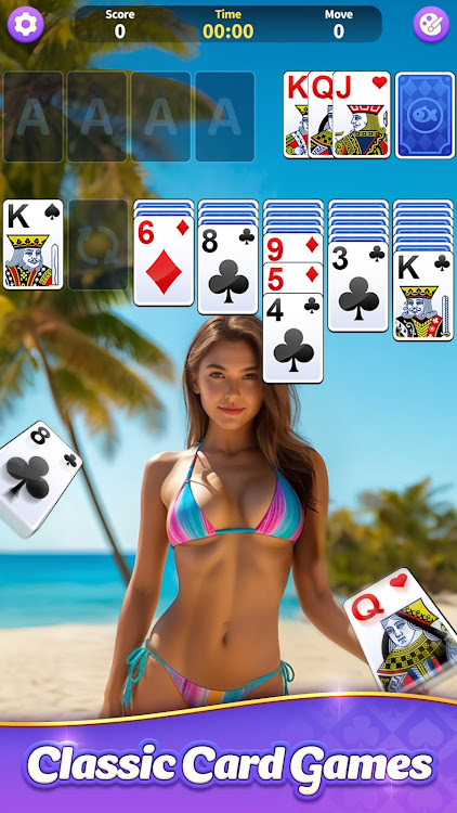 #7. Solitaire - Passion Card Game (Android) By: Fancy Game