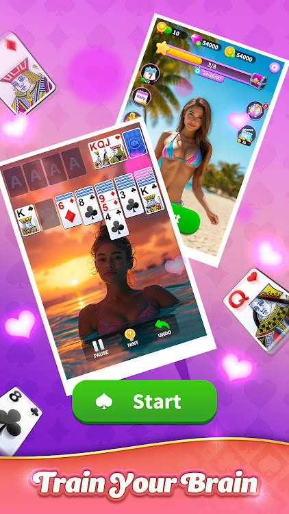 #8. Solitaire - Passion Card Game (Android) By: Fancy Game