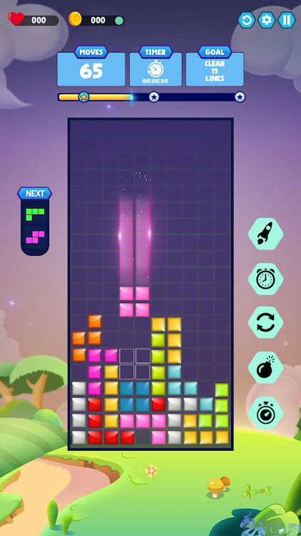 #2. Block Puzzles Blast Games (Android) By: Good Action Games