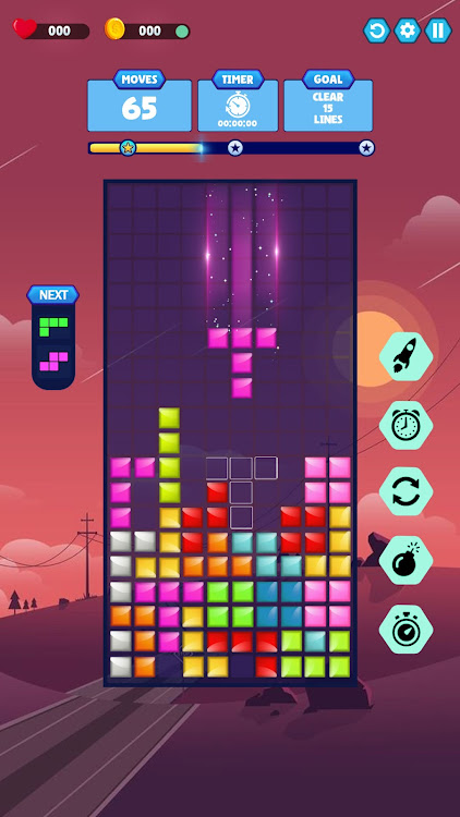 #9. Block Puzzles Blast Games (Android) By: Good Action Games