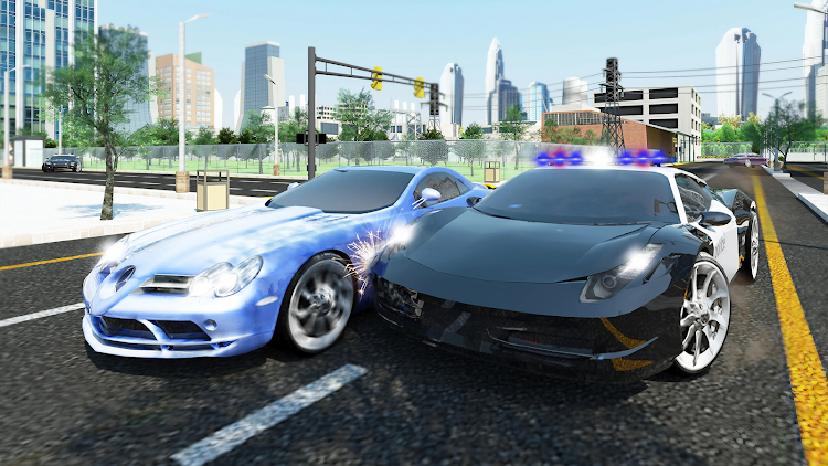 #9. Police Car Chase Driving Game (Android) By: Escape Games Studio