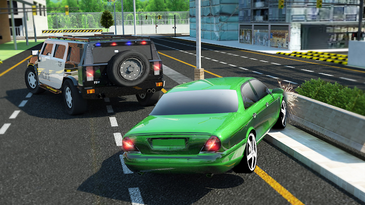 #10. Police Car Chase Driving Game (Android) By: Escape Games Studio