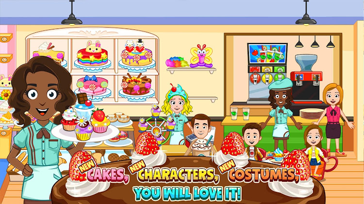 #2. My Town : Bakery (Android) By: My Town Games Ltd