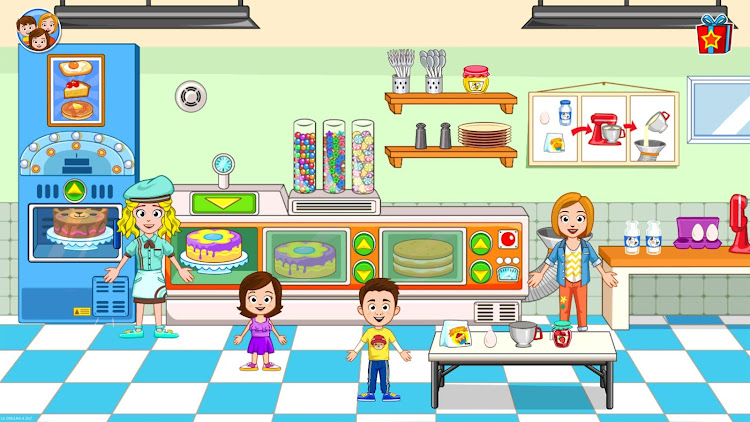 #6. My Town : Bakery (Android) By: My Town Games Ltd