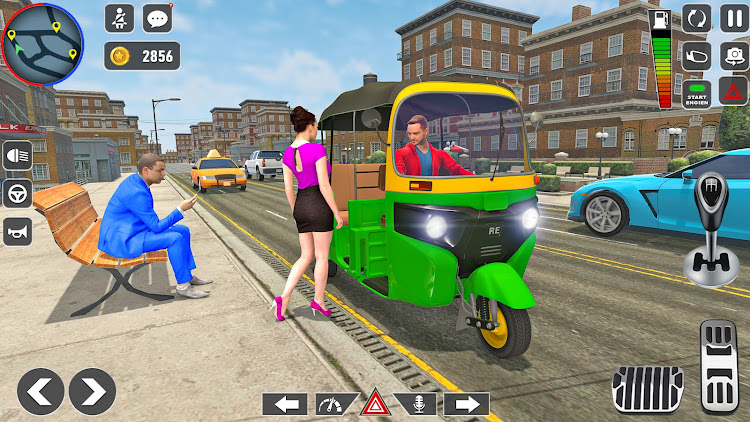 #2. TukTuk Auto Rickshaw Taxi Game (Android) By: Kooky Games