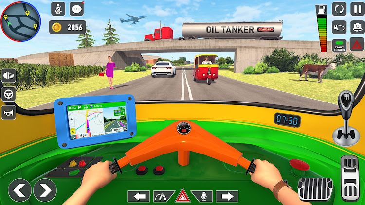 #7. TukTuk Auto Rickshaw Taxi Game (Android) By: Kooky Games