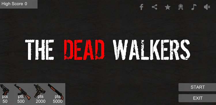 #3. The Dead Walkers (Android) By: Tinni