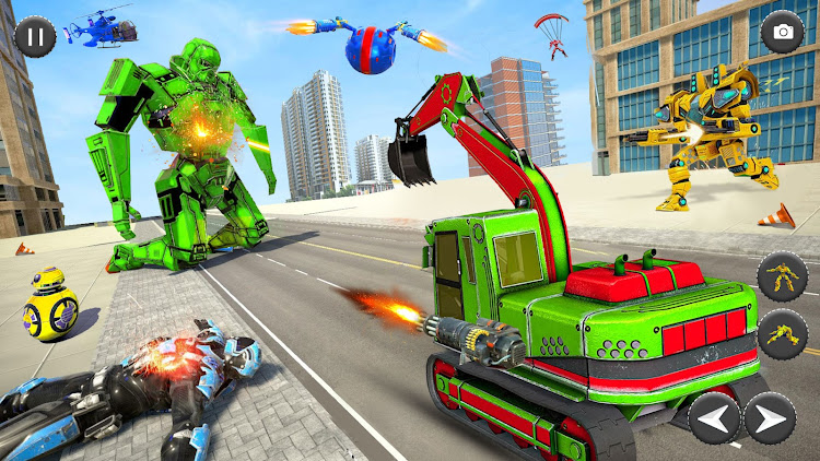 #9. Robots War– Car Transform Game (Android) By: Fast Games Studio Ltd.