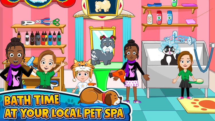 #5. My Town : Pets (Android) By: My Town Games Ltd