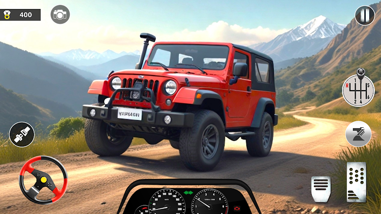 #10. Offroad Jeep Driving Jeep Game (Android) By: Gameboost Studio Inc.