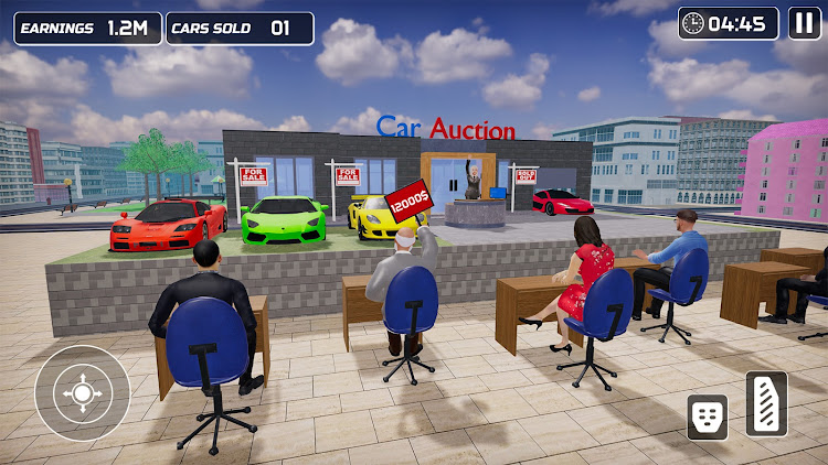 #3. Car Dealership: Car Saler Game (Android) By: Bloody Sharks Studio