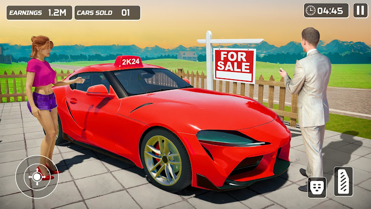 #5. Car Dealership: Car Saler Game (Android) By: Bloody Sharks Studio