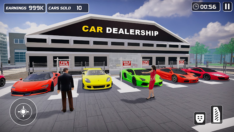 #10. Car Dealership: Car Saler Game (Android) By: Bloody Sharks Studio