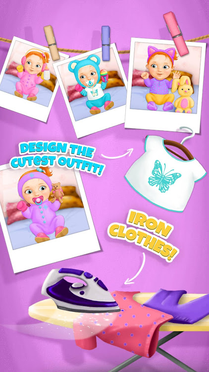 #3. Sweet Baby Girl Daycare (Android) By: TutoTOONS