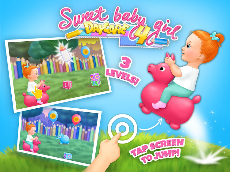 #9. Sweet Baby Girl Daycare (Android) By: TutoTOONS