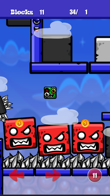 #7. Angry Cubez - Trap Adventure (Android) By: Hoogames