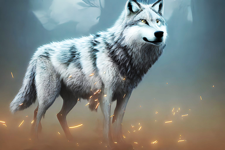 #9. The Wild Wolf Simulator 2022 (Android) By: Limitless Gamez