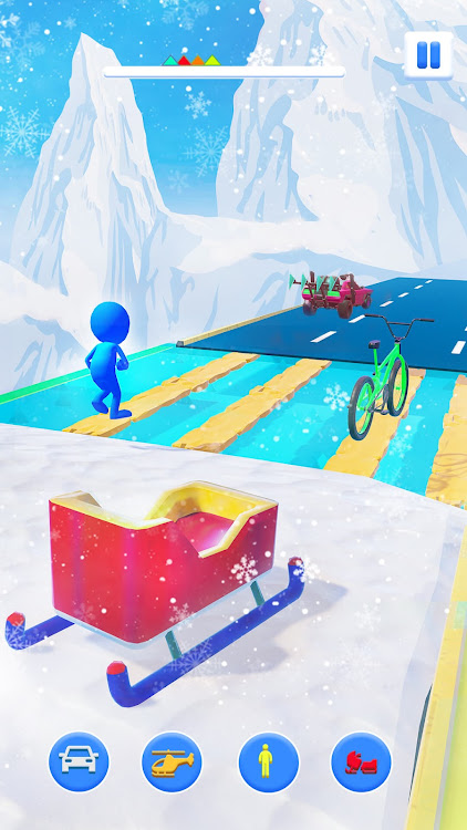 #4. Shape Shift Race Transform 3D (Android) By: Black Door Games