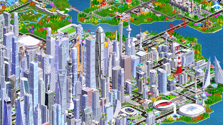 #2. Designer City: building game (Android) By: SGS - City Building Games