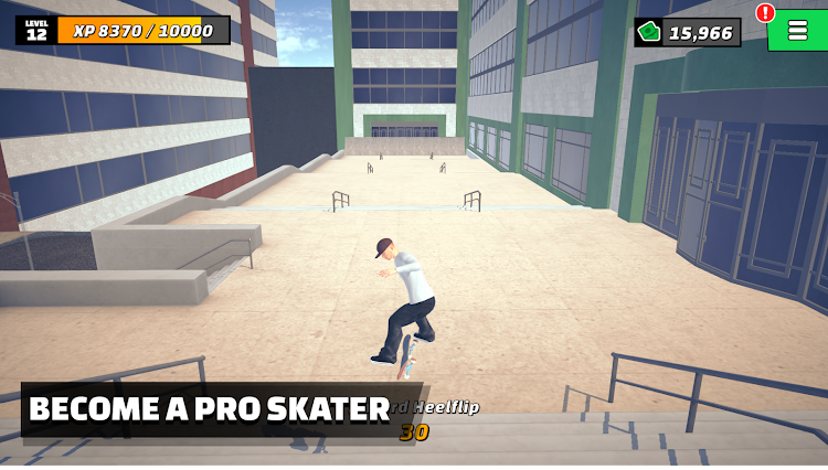 #2. Skate Life 3D (Android) By: Petty Vindictive