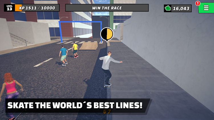 #4. Skate Life 3D (Android) By: Petty Vindictive