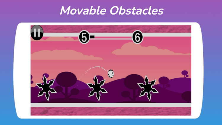 #5. Bouncing-Offline Survival Game (Android) By: Hyper AppsVP