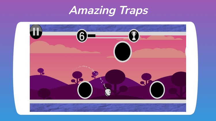 #6. Bouncing-Offline Survival Game (Android) By: Hyper AppsVP