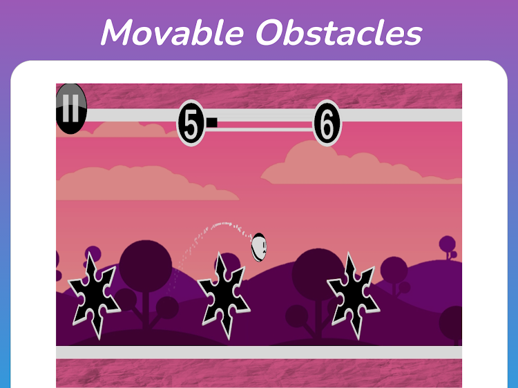 #10. Bouncing-Offline Survival Game (Android) By: Hyper AppsVP