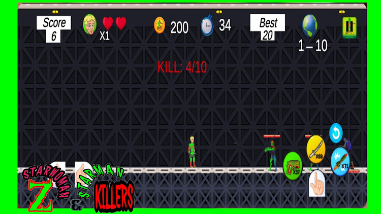 #7. Starwoman & Starman Z Killers (Android) By: R GAMES 2k19