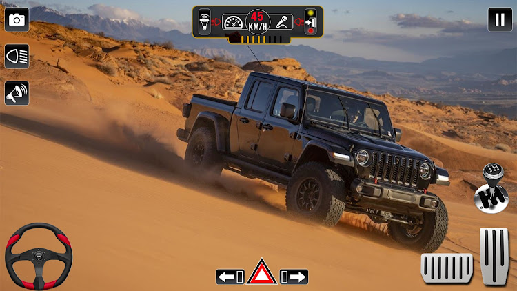 #5. Offroad Jeep Car Driving 4x4 (Android) By: Gaming Switch