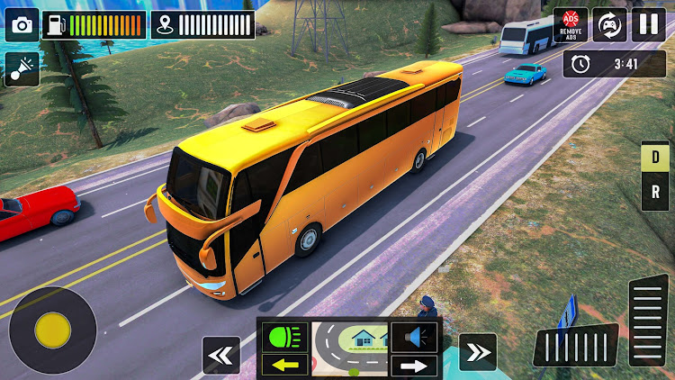 #4. Coach Bus Simulator Game 3D (Android) By: MR360 Gaming Studio