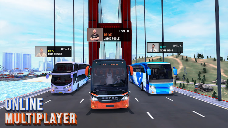 #6. Coach Bus Simulator Game 3D (Android) By: MR360 Gaming Studio