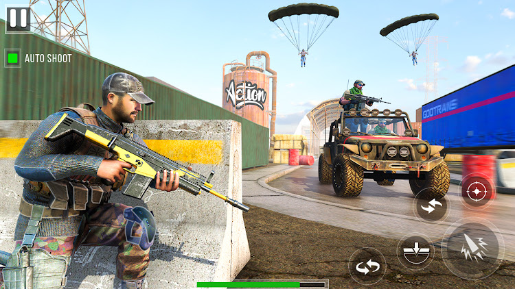 #5. 3d Commando Shooting Games FPS (Android) By: Playful Pixel Studio