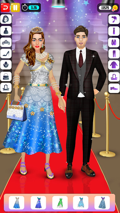 #10. Prom Princess Fashion Dress up (Android) By: Game Barrels