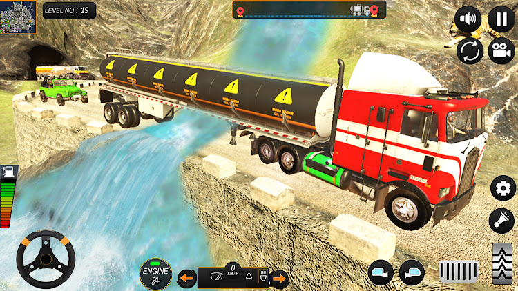 #4. Oil Tanker Truck Simulator 3D (Android) By: Moba Radar Games