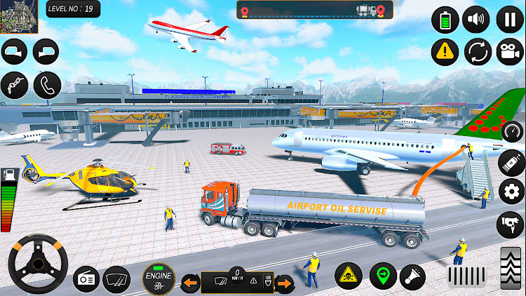 #5. Oil Tanker Truck Simulator 3D (Android) By: Moba Radar Games