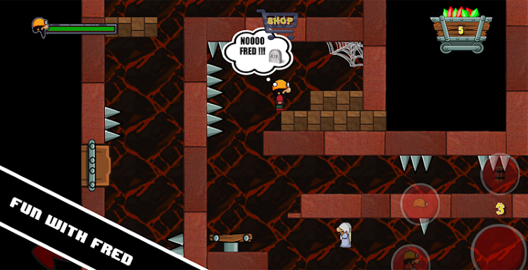 #4. Dan the Dungeon Digger (Android) By: Hoogames