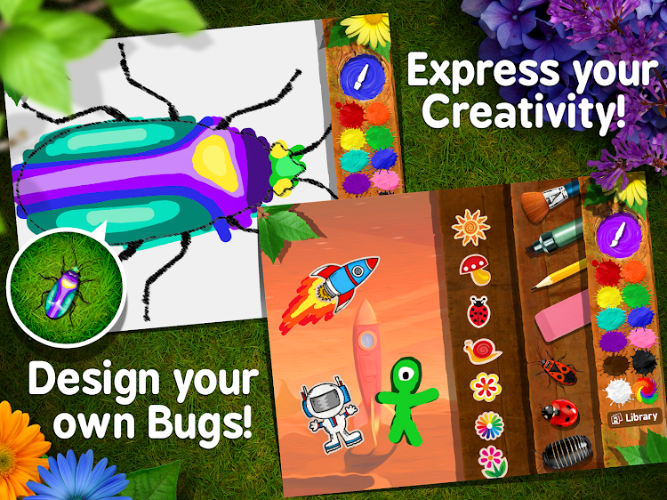 #3. Bug Art (Android) By: Little Bit Studio, LLC.