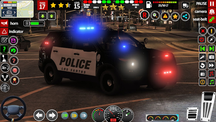 #9. US Police Prado Parking 3D (Android) By: Samo Games Hub