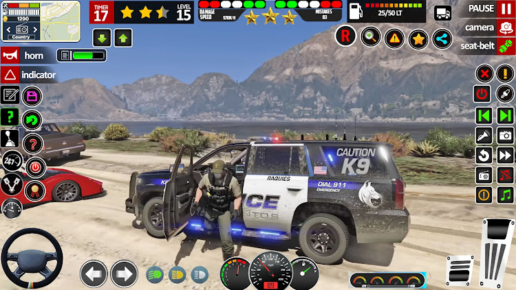 #10. US Police Prado Parking 3D (Android) By: Samo Games Hub