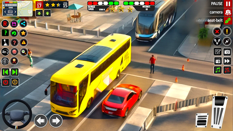 #6. Metro Bus Taxi Driving Games (Android) By: Gamepause Studio