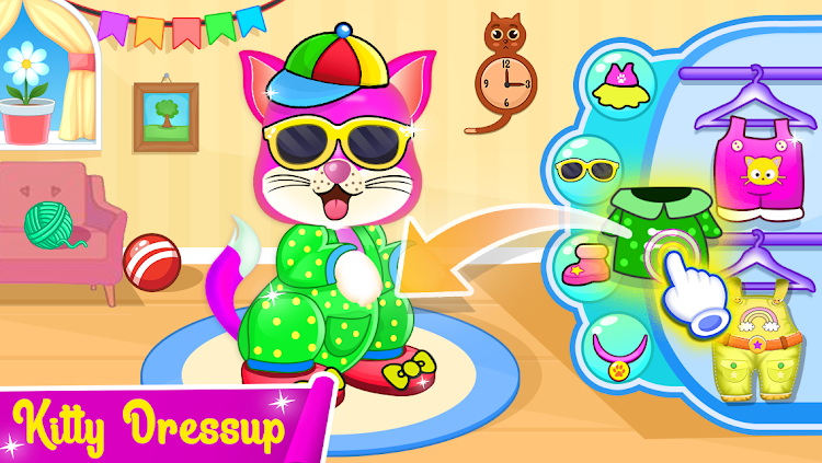 #2. Pet Vet Care - Kitty Puppy Fun (Android) By: Technorex Softwares