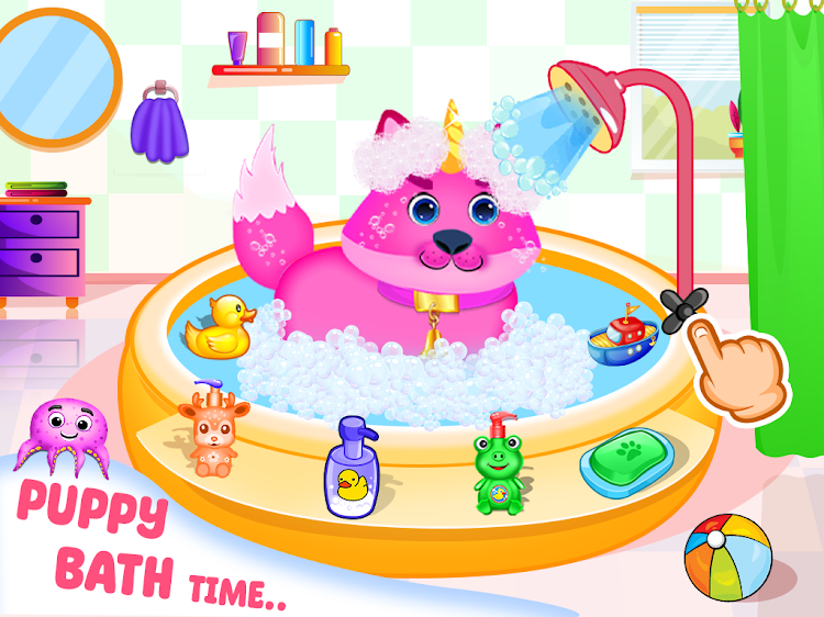 #4. Pet Vet Care - Kitty Puppy Fun (Android) By: Technorex Softwares