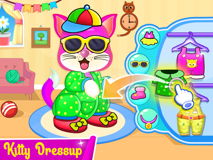 #5. Pet Vet Care - Kitty Puppy Fun (Android) By: Technorex Softwares