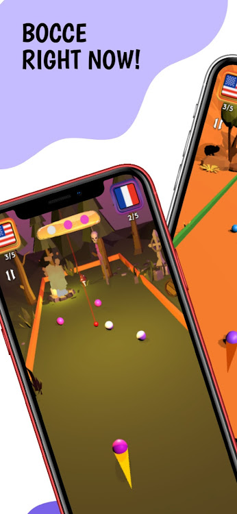 #6. Bocce Ball 3D: Nations League (Android) By: Prelogos