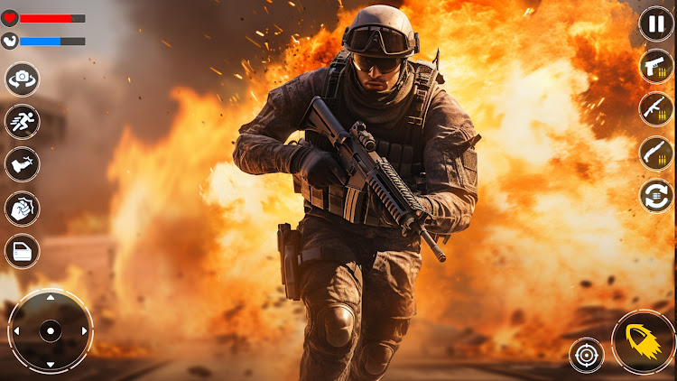 #3. Fps Shooting Games Army Games (Android) By: Epic Fun Games