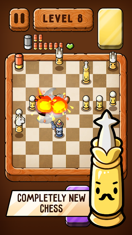 #7. Bullet Chess: Board Shootout (Android) By: Yes Games Studio